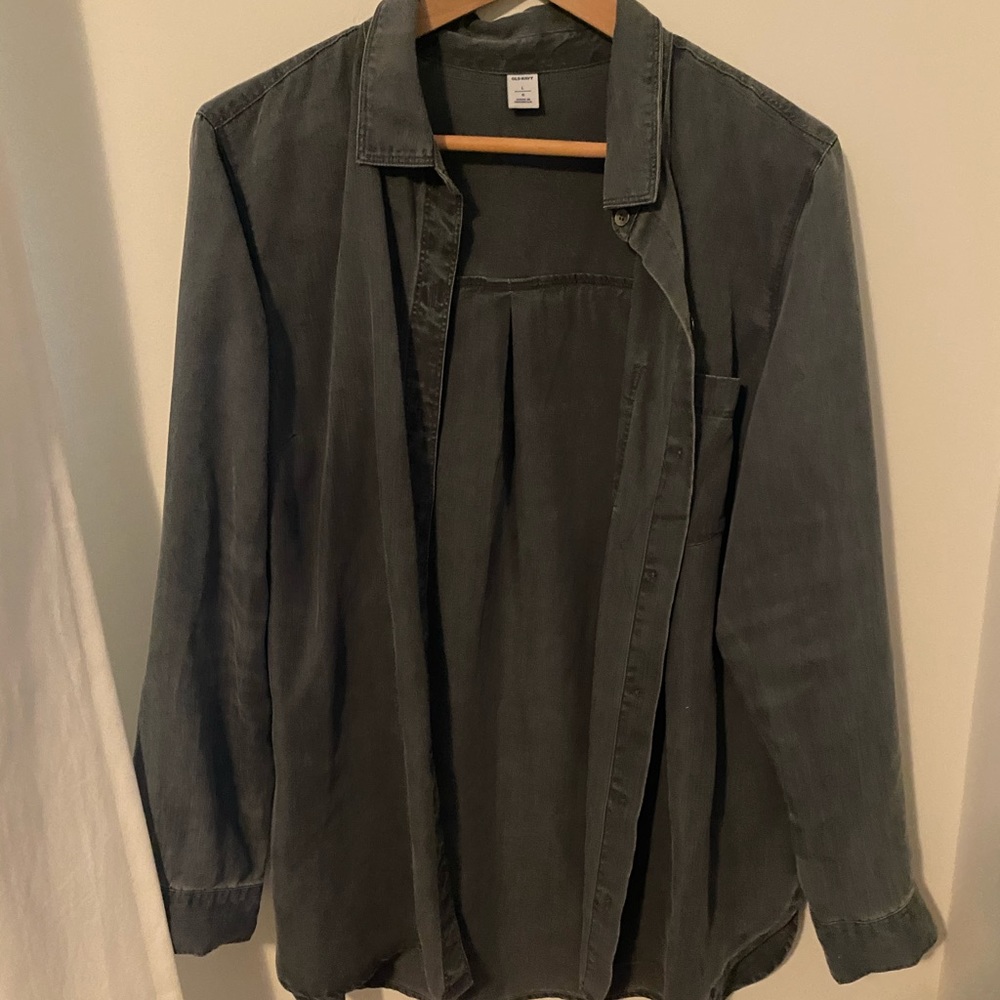 Chambray button up